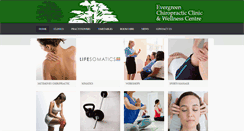 Desktop Screenshot of evergreenwellness.co.uk